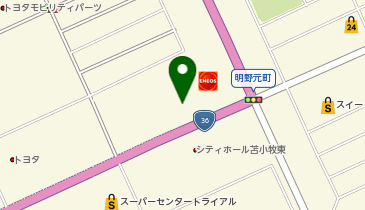 HESTAチャージ マルハン苫小牧東店の地図画像