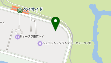 HESTAチャージ 浦安市舞浜現場売店内の地図画像
