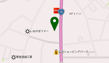 HESTAチャージ マルハン塩尻店の地図画像