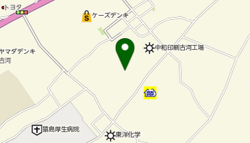 HESTAチャージ マルハン古河北店の地図画像