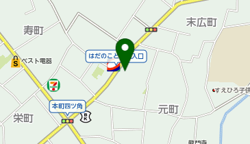 HESTAチャージ マルハン秦野元町店の地図画像