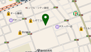 HESTAチャージ マルハン藤枝駅南P館/S館の地図画像