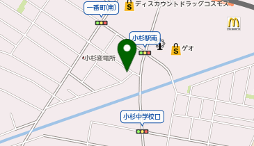 HESTAチャージ 中華料理楼蘭の地図画像
