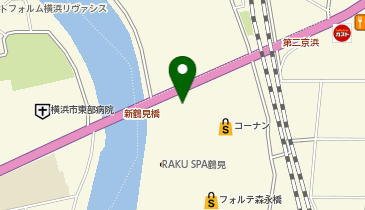 HESTAチャージ マルハン鶴見店の地図画像