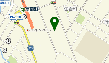 訪問リハビリステーションふらのの地図画像