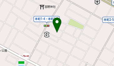 デイサービスセンターてんやわんや本町の地図画像