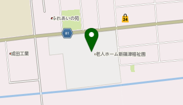 新篠津福祉園短期入所生活介護事業所の地図画像