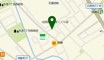 デイサービスセンター虹の地図画像