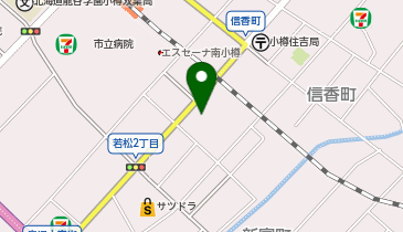 グループホームアイケアおたるの地図画像