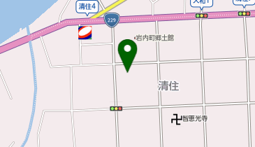 福祉用具貸与いわないの地図画像