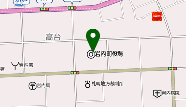 岩内町指定居宅介護支援事業所の地図画像