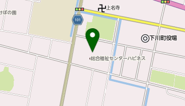 下川町社会福祉協議会指定訪問介護事業所の地図画像