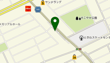 ヘルパーステーションけやきの地図画像