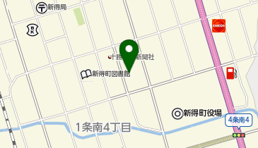 新得町介護サービスセンターの地図画像