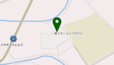 特別養護老人ホームくりのさとの地図画像