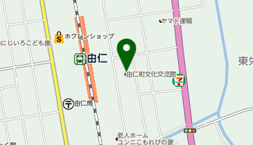 由仁町社協居宅サービスステーションの地図画像
