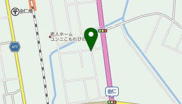 ユンニこもれびの家の地図画像