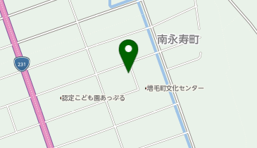 短期入所生活介護事業所増毛町立明和園の地図画像