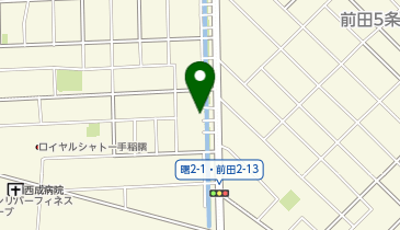 定期巡回随時対応型訪問介護看護フルハウス手稲駅前の地図画像