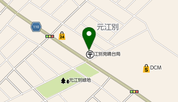 デイサービスセンターゆあみ茶屋江別の地図画像