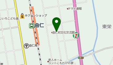 由仁町社協デイサービスセンターの地図画像