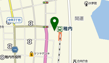 ふれあいの里グループホームわっかない絆の地図画像