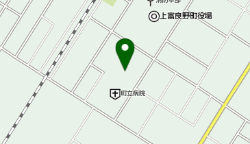 介護医療院上富良野の地図画像