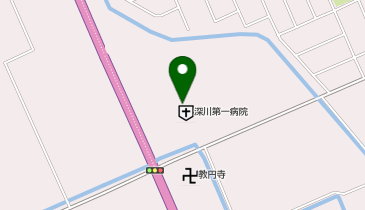 深川第一病院介護医療院の地図画像
