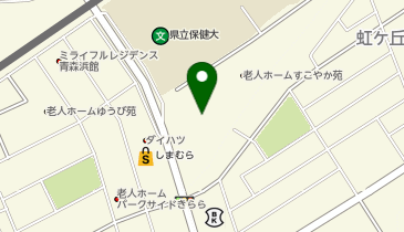 ヘルパーステーションあんじょうの地図画像