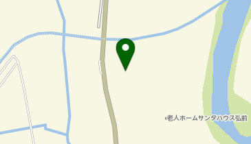 ホームヘルプサービスサンタハウス弘前の地図画像