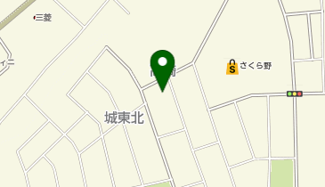 グループホームバンドー弘前城東の地図画像