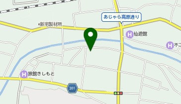 大鰐温泉介護センターあぜりあの地図画像
