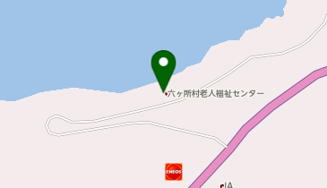 六ヶ所村ホームヘルパーステーションの地図画像