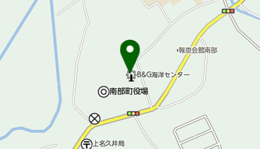 南部社協ヘルパーセンターの地図画像