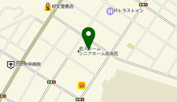 シニアライフサービス南天の郷の地図画像
