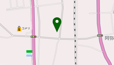 優・遊よもぎたの地図画像