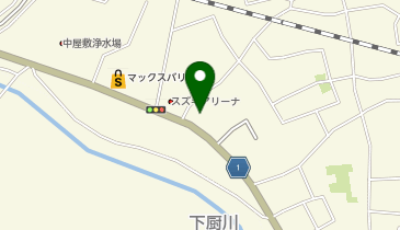 中屋敷ケアセンターそよ風の地図画像