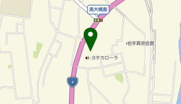 ヘルパーステーション絆の地図画像