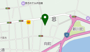 あお空グループホーム向町の地図画像
