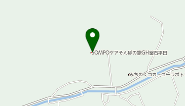 SOMPOケアそんぽの家GH釜石平田の地図画像