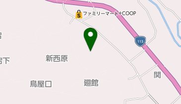 七ヶ宿町高齢者生活福祉センターの地図画像