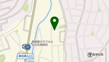 セントケア仙台の地図画像