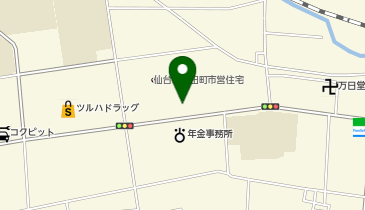 In-homeCare梅田の地図画像