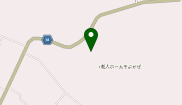 地域密着型特別養護老人ホームそよかぜの地図画像
