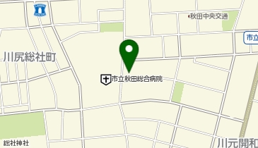 パリケアあきた訪問看護ステーションの地図画像