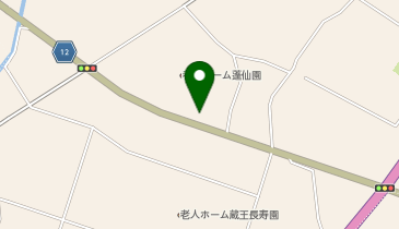 蓬仙園短期入所生活介護事業所の地図画像
