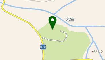 通所介護デイサービスもがみの地図画像