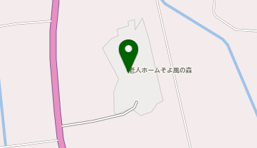 特別養護老人ホームそよ風の森の地図画像