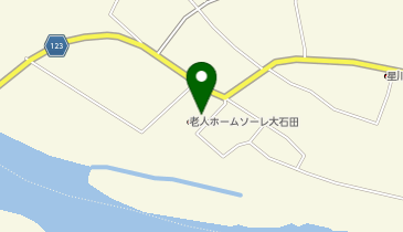 地域密着型特別養護老人ホームソーレ大石田の地図画像