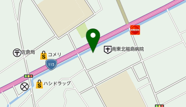 訪問看護ステーション南東北福島の地図画像